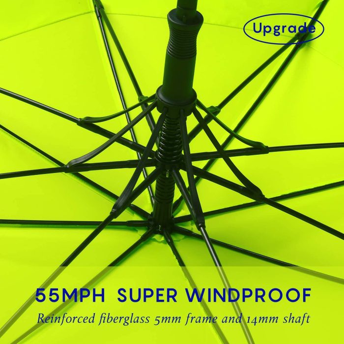 Custom umbrella Golf Umbrella Windproof Double Canopy UV Umbrella UPF 50+ A - Image 5