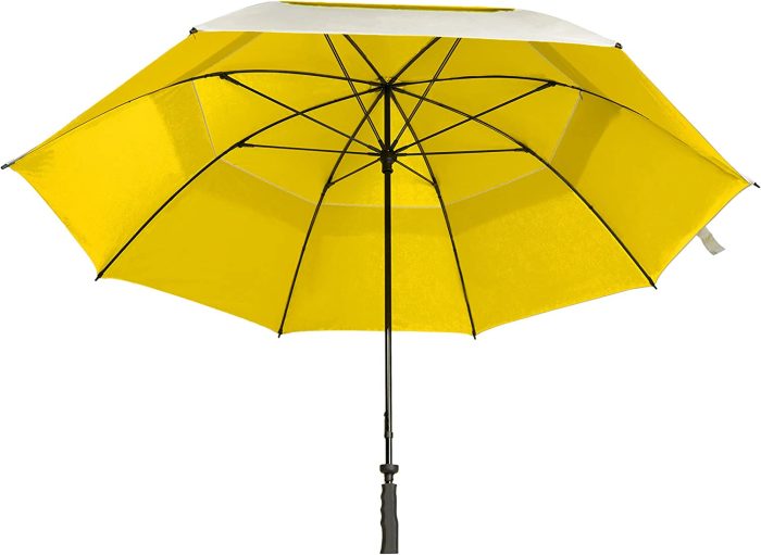 Custom umbrella 68 UV Protection Wind Cheater Vented Canopy Umbrella" - Image 2