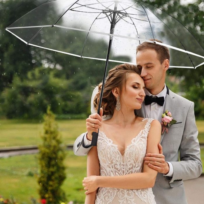 Custom Wedding Umbrellas Clear Golf Umbrella  Large Windproof Umbrella Automatic - Image 7