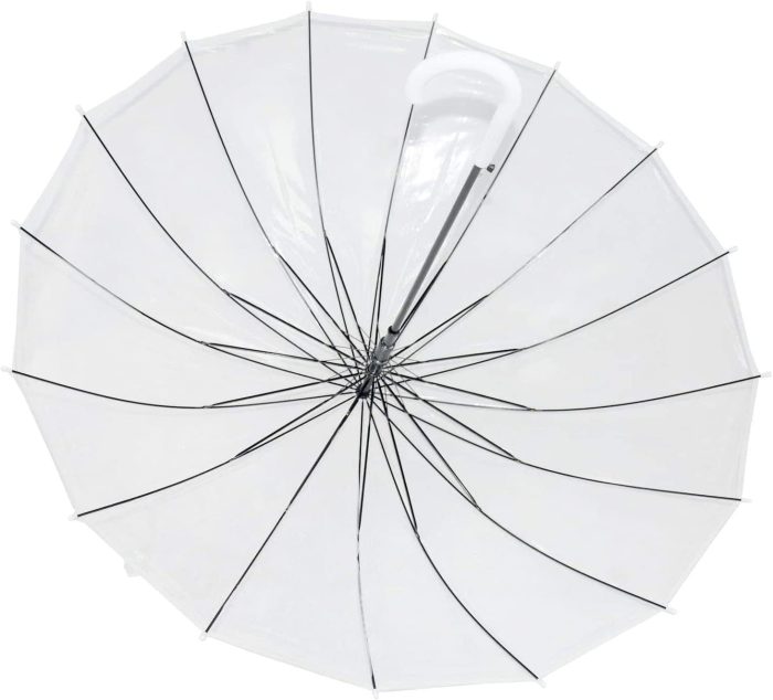 Custom Wedding Umbrellas Large Windproof Clear Bubble Travel Umbrella Automatic - Image 5