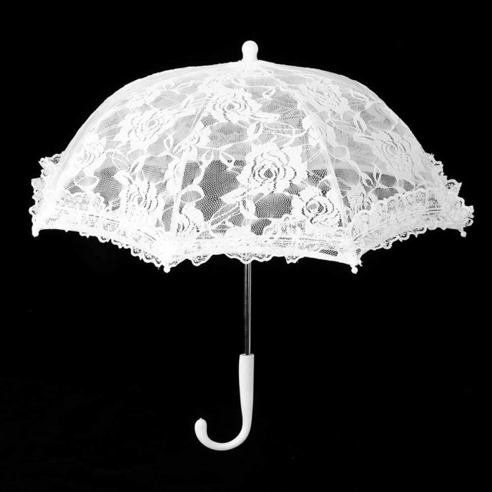 Custom Wedding Umbrellas Lace Wedding Umbrella  Embroidery Umbrella Bridal Party - Image 5