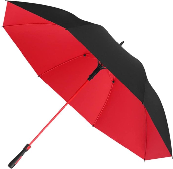 Custom umbrella Folding Long Handle Umbrella Rainproof Reinforced Double La - Image 3