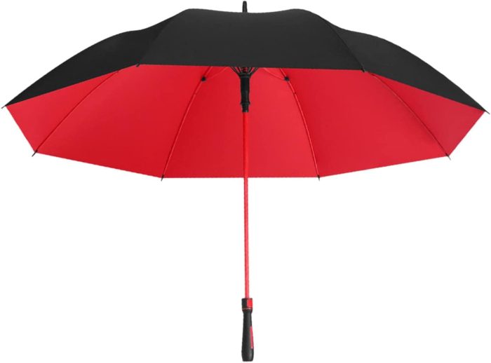 Custom umbrella Folding Long Handle Umbrella Rainproof Reinforced Double La - Image 4