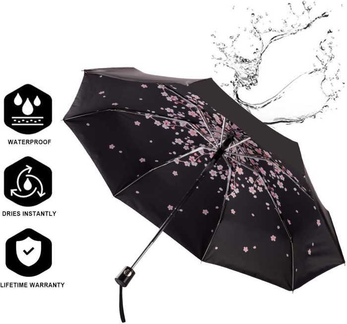 Custom umbrella Automatic Mini Travel Windproof Umbrella Compact Auto Open/ - Image 3