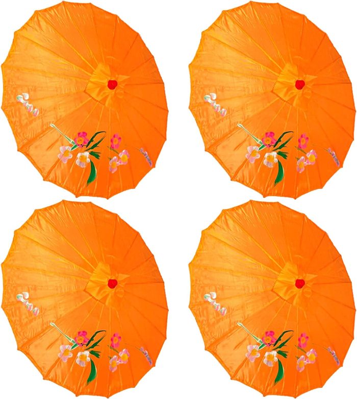 Custom Wedding Umbrellas PACK OF 4 Japanese Chinese Kids Size 22 Umbrella Paras"