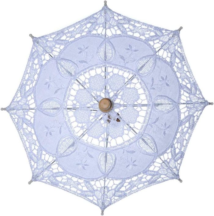 Custom Wedding Umbrellas Lace Umbrella Parasol Vintage Wedding Bridal Umbrella f - Image 3