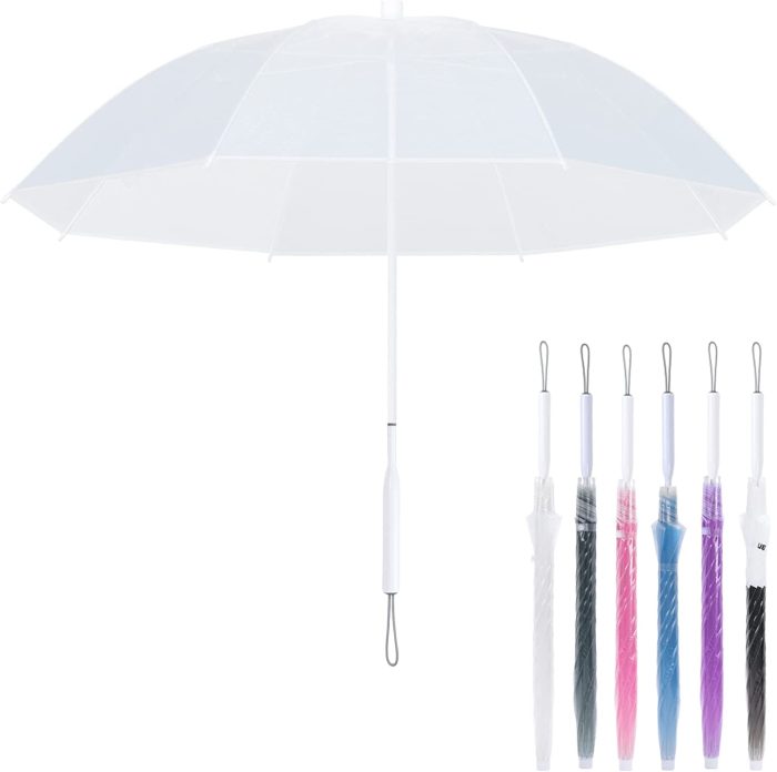 Custom Wedding Umbrellas Clear Umbrella Wedding for Rain Bubble Umbrella Dome Ra