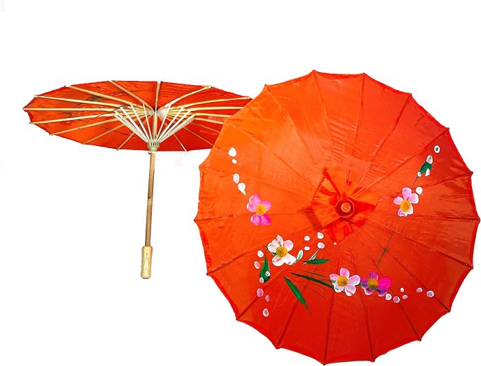 Custom Wedding Umbrellas PACK OF 2 Japanese Chinese 33 Umbrella Parasol For Wed" - Image 3