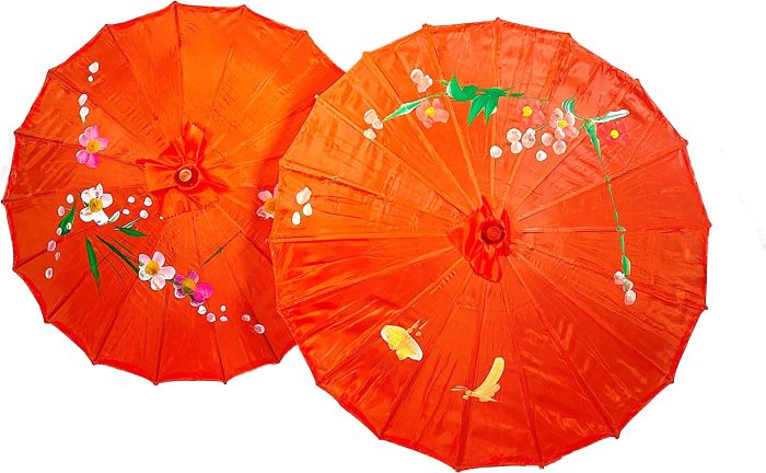 Custom Wedding Umbrellas PACK OF 2 Japanese Chinese 33 Umbrella Parasol For Wed"