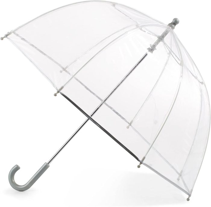 Custom Wedding Umbrellas Kid's Bubble Umbrella with Easy Grip Handle  Clear