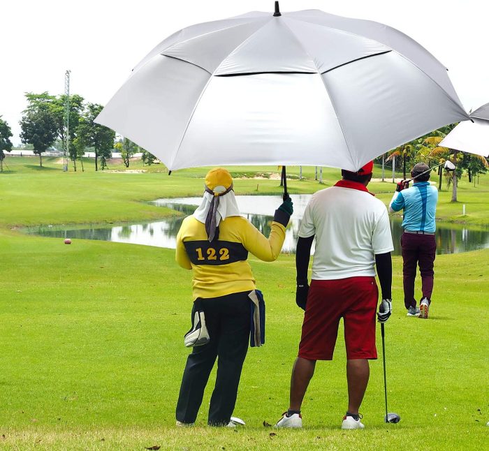 Custom umbrella 72 Inch Huge Golf Umbrella UV Protection Auto Open Windproo - Image 7