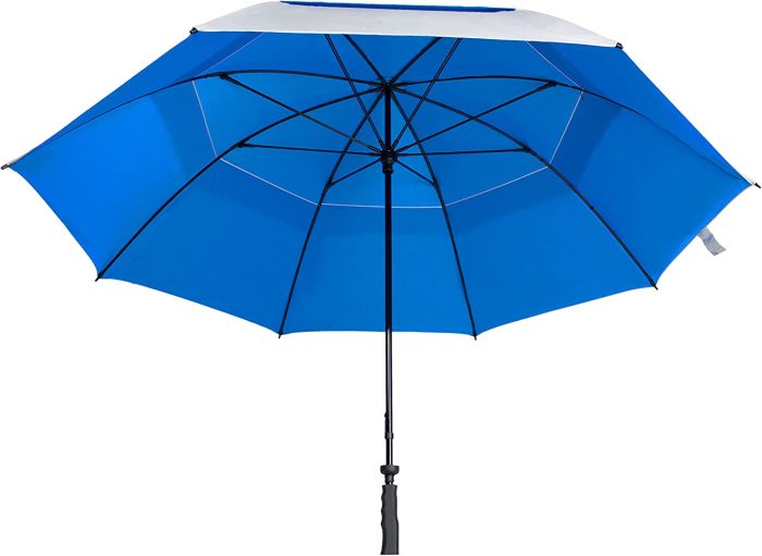 Custom umbrella 68 UV Protection Wind Cheater Vented Canopy Umbrella" - Image 2