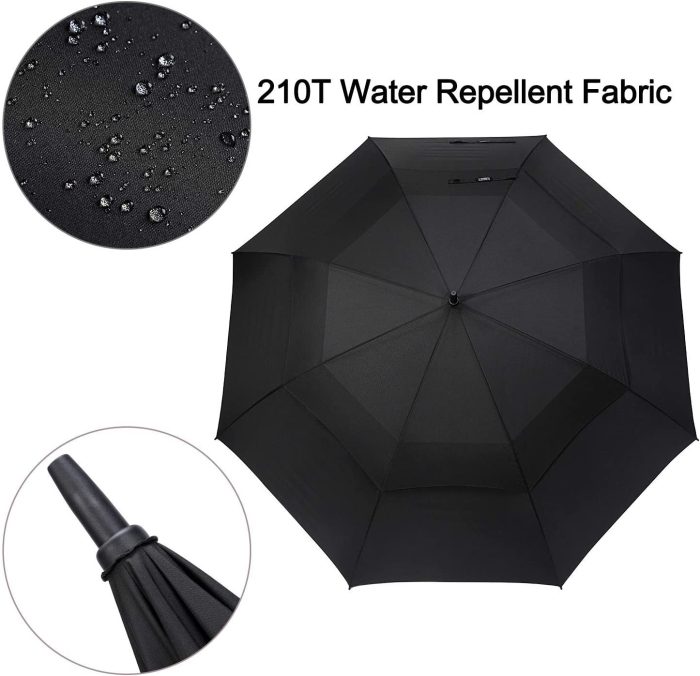 Custom umbrella 72 Inch Huge Golf Umbrella  Windproof Large Umbrella  Autom - Image 5