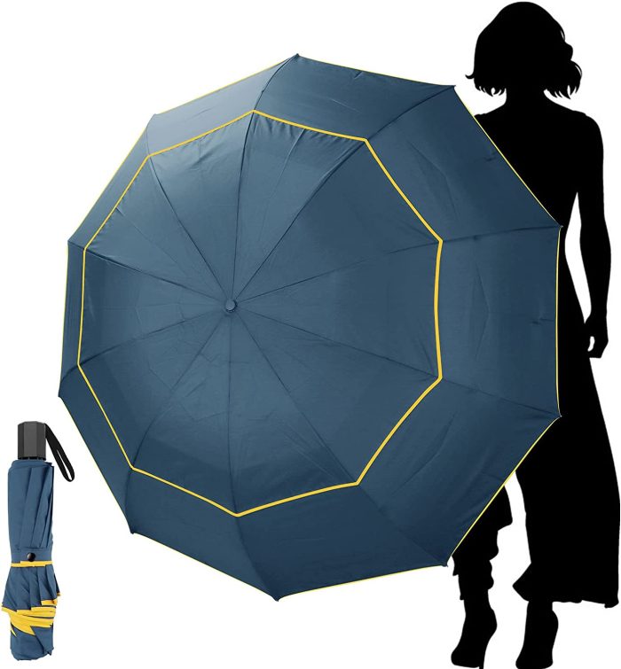 Custom umbrella Extra Large Golf Umbrella Folding Umbrella Rainproof Compac